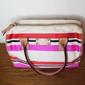 Kate Spade striped handbag